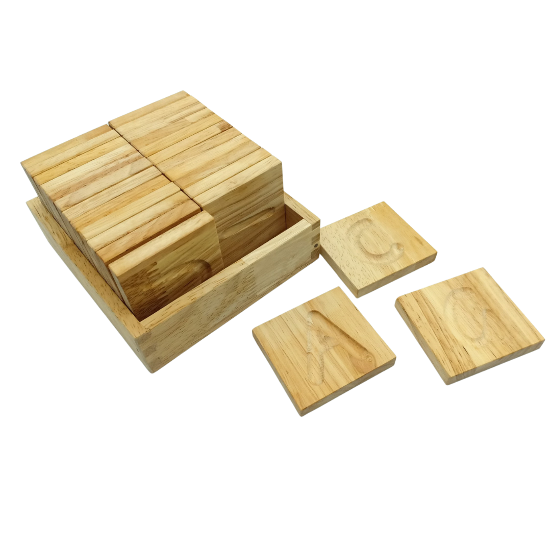 Capital Letter Spelling Tiles