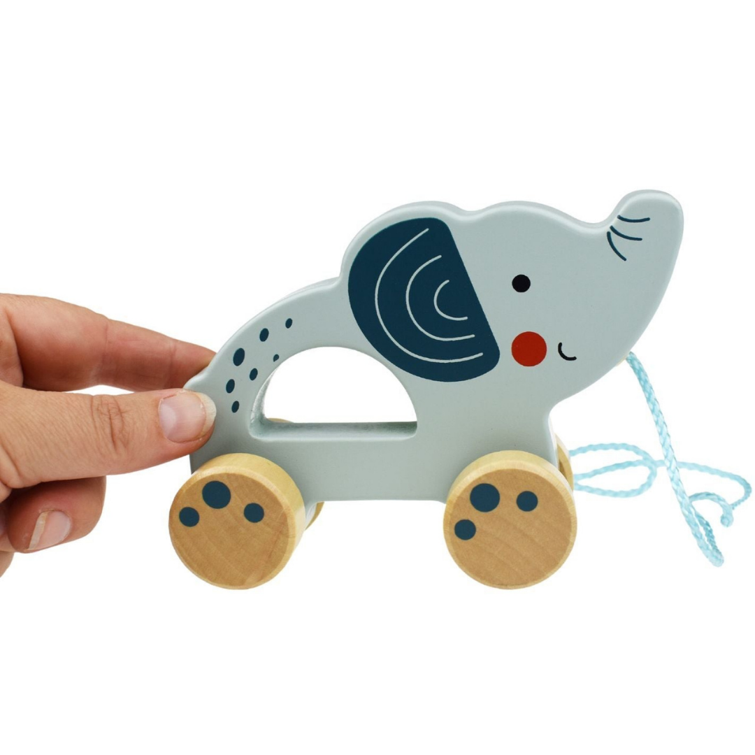 Wooden Pull Along - Elephant