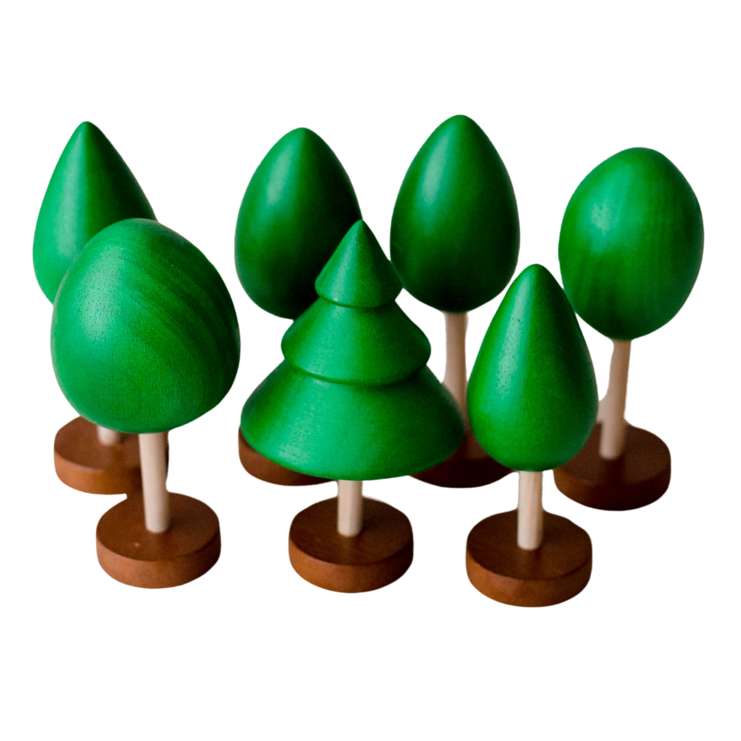 Wooden Tree Play Set