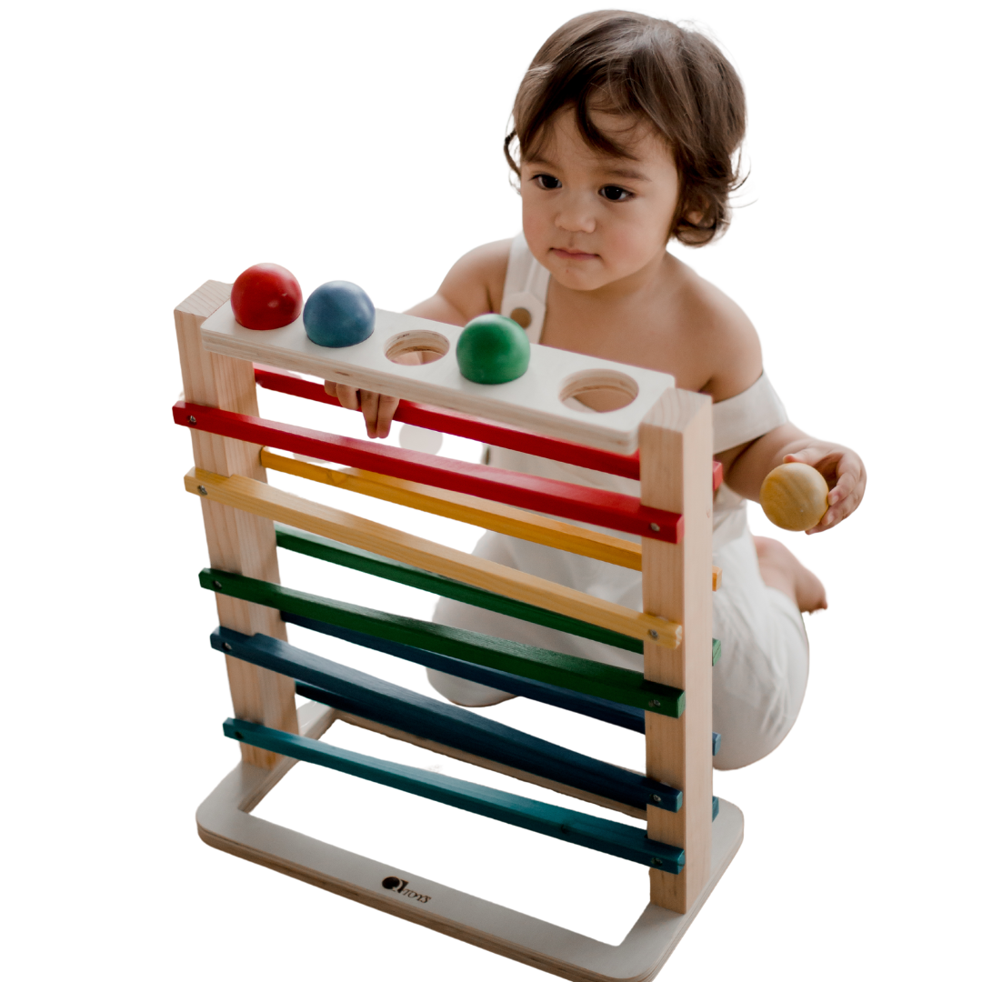 Track a ball rack