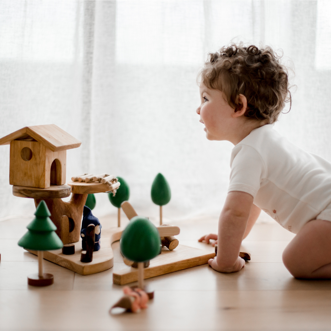 Wooden Tree Play Set