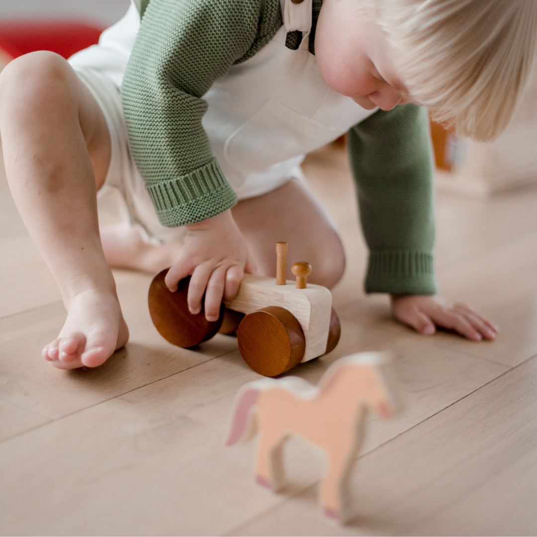 Farm Animals & Tractor Set