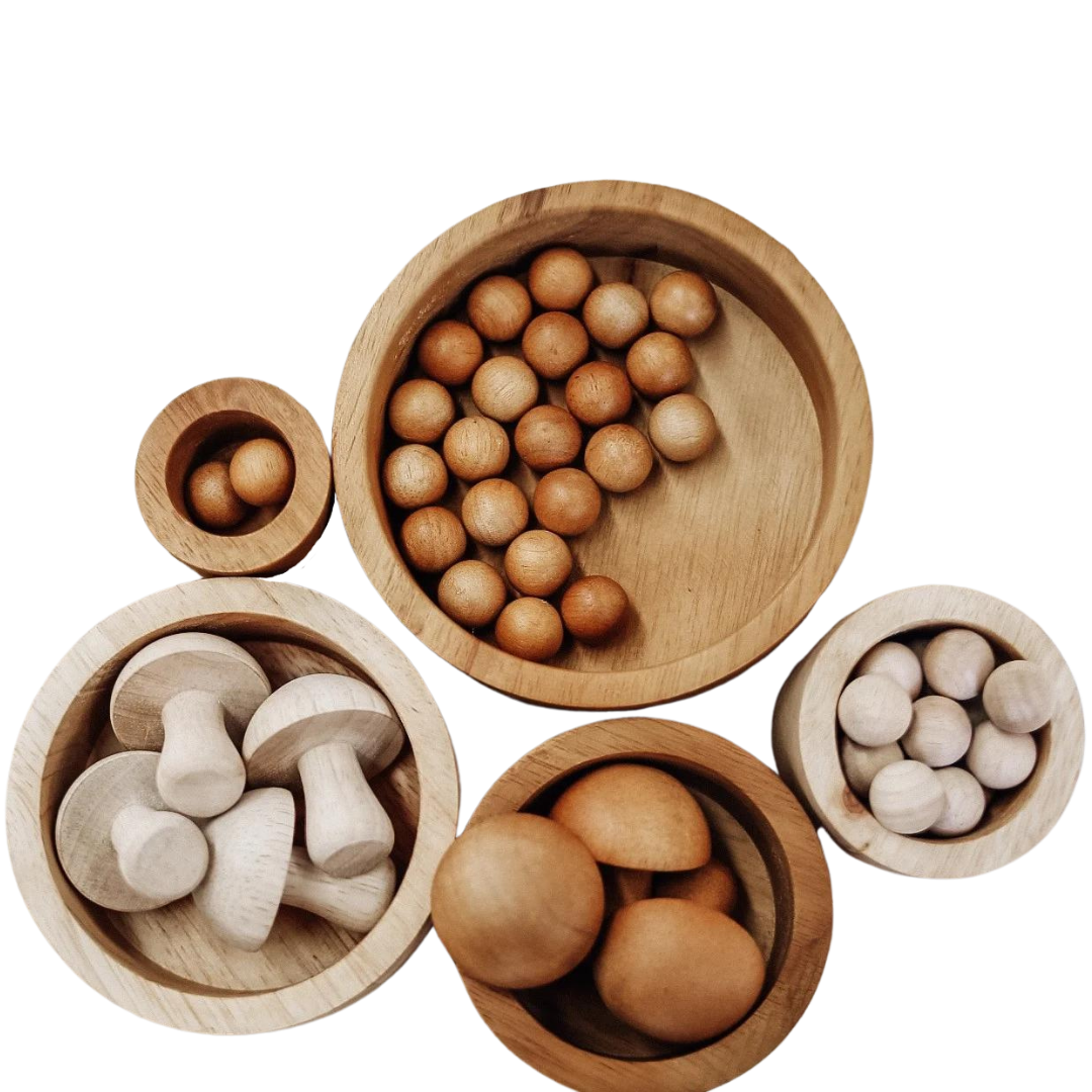 2 Tone Stacking and Nesting Bowls