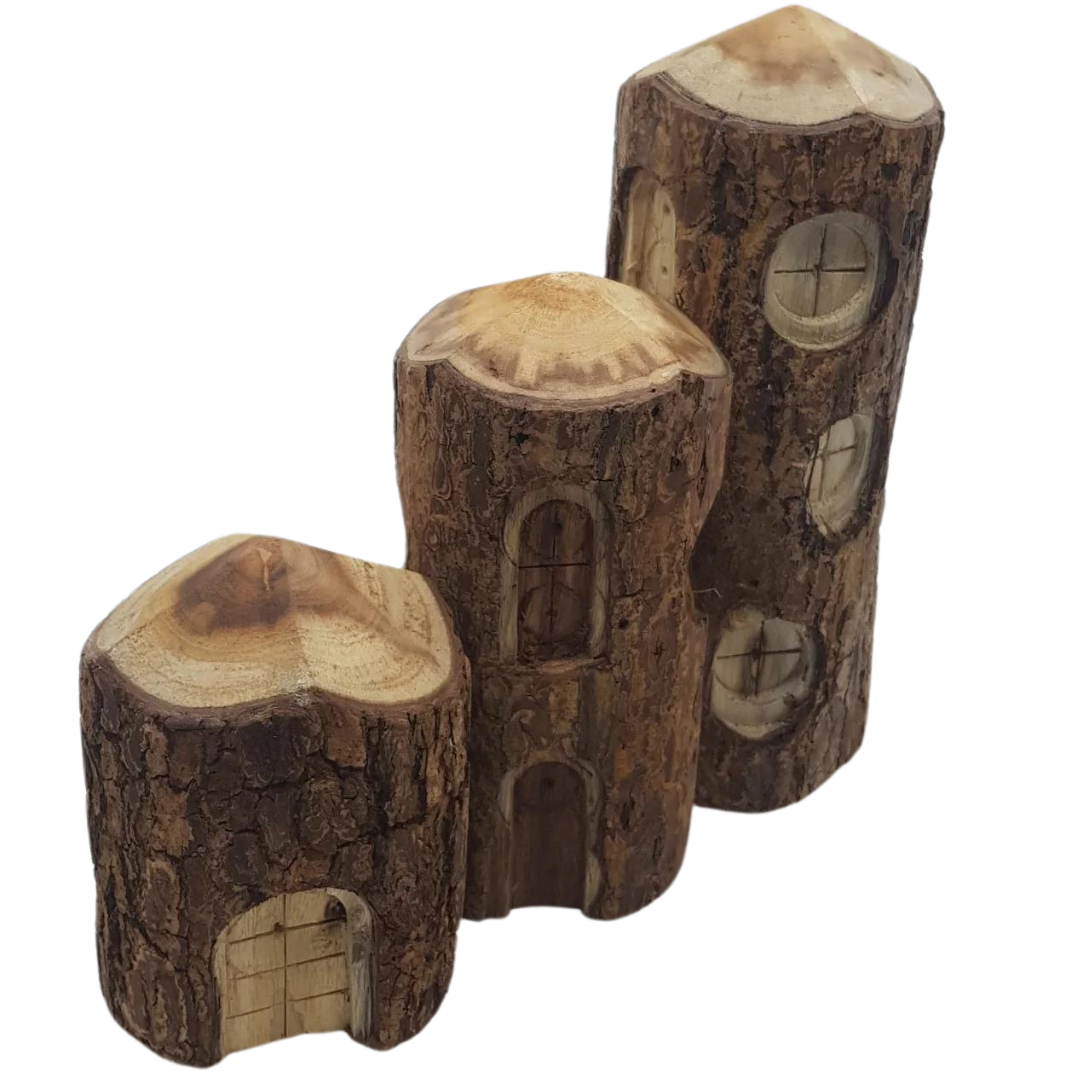 Tree Houses set of 3