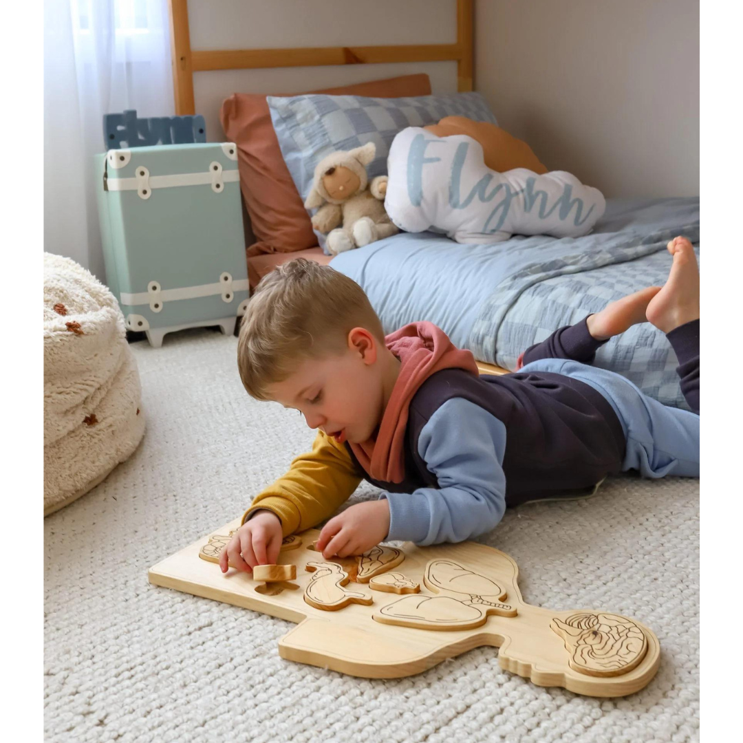 Wooden Anatomy Puzzle
