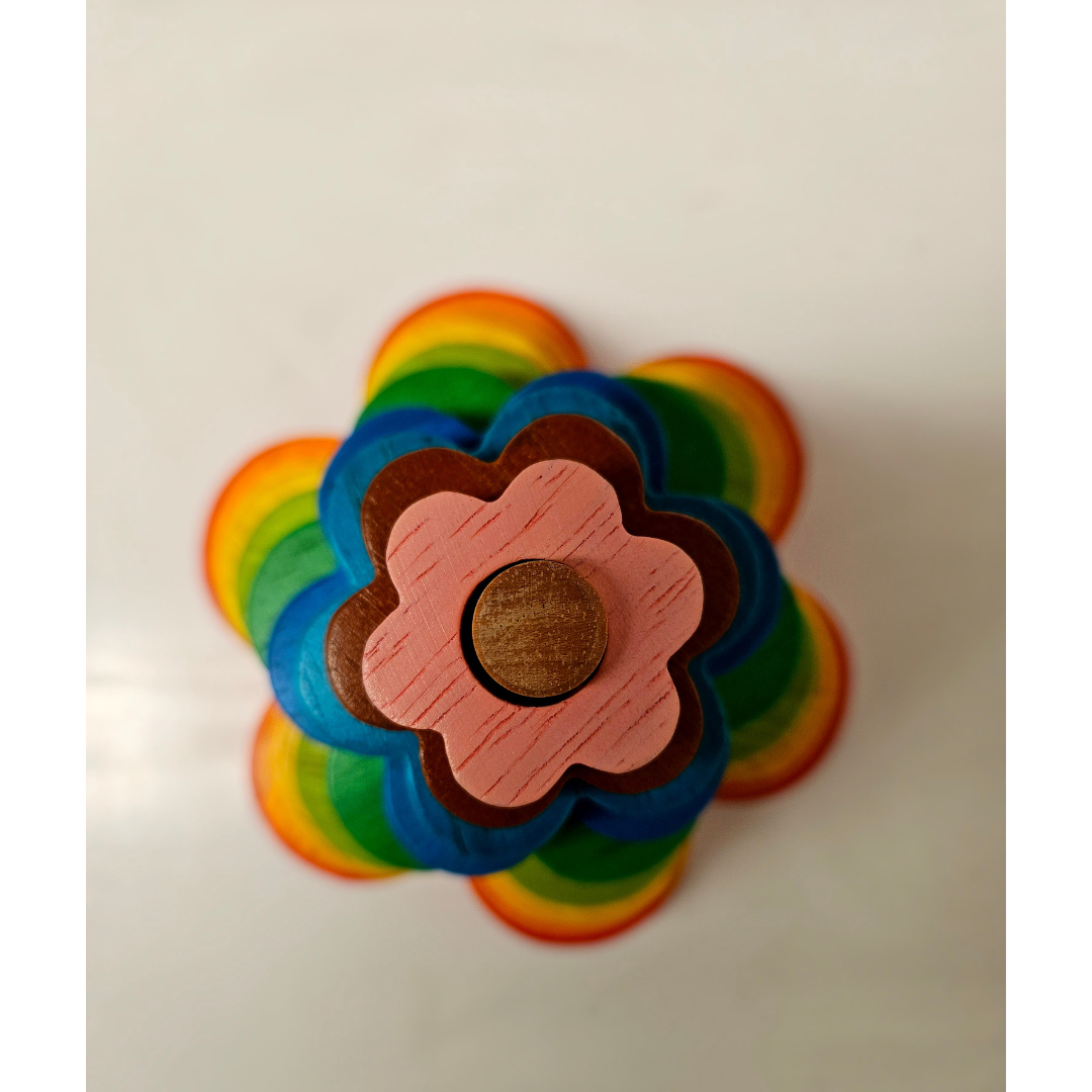 Stacking flowers