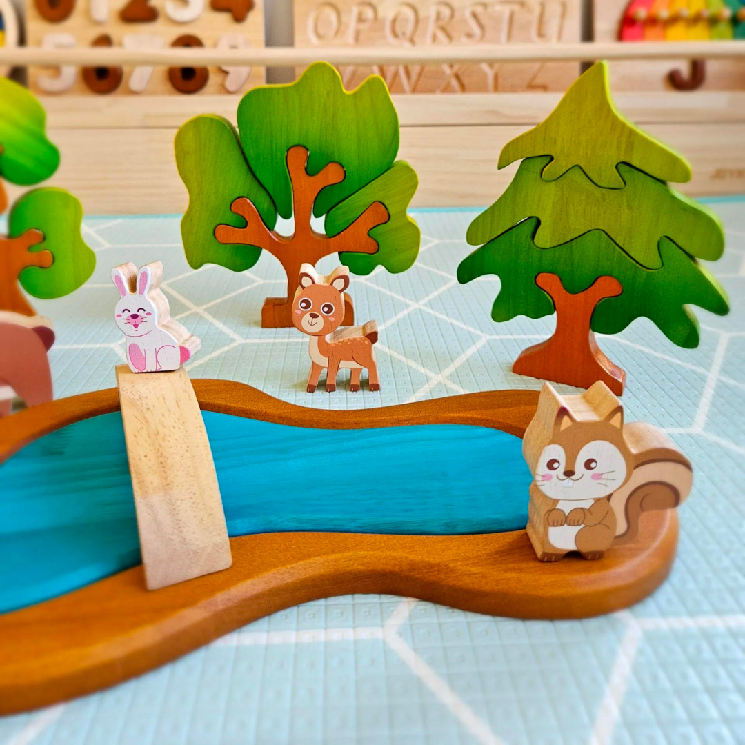 Woodland Animal Play Set