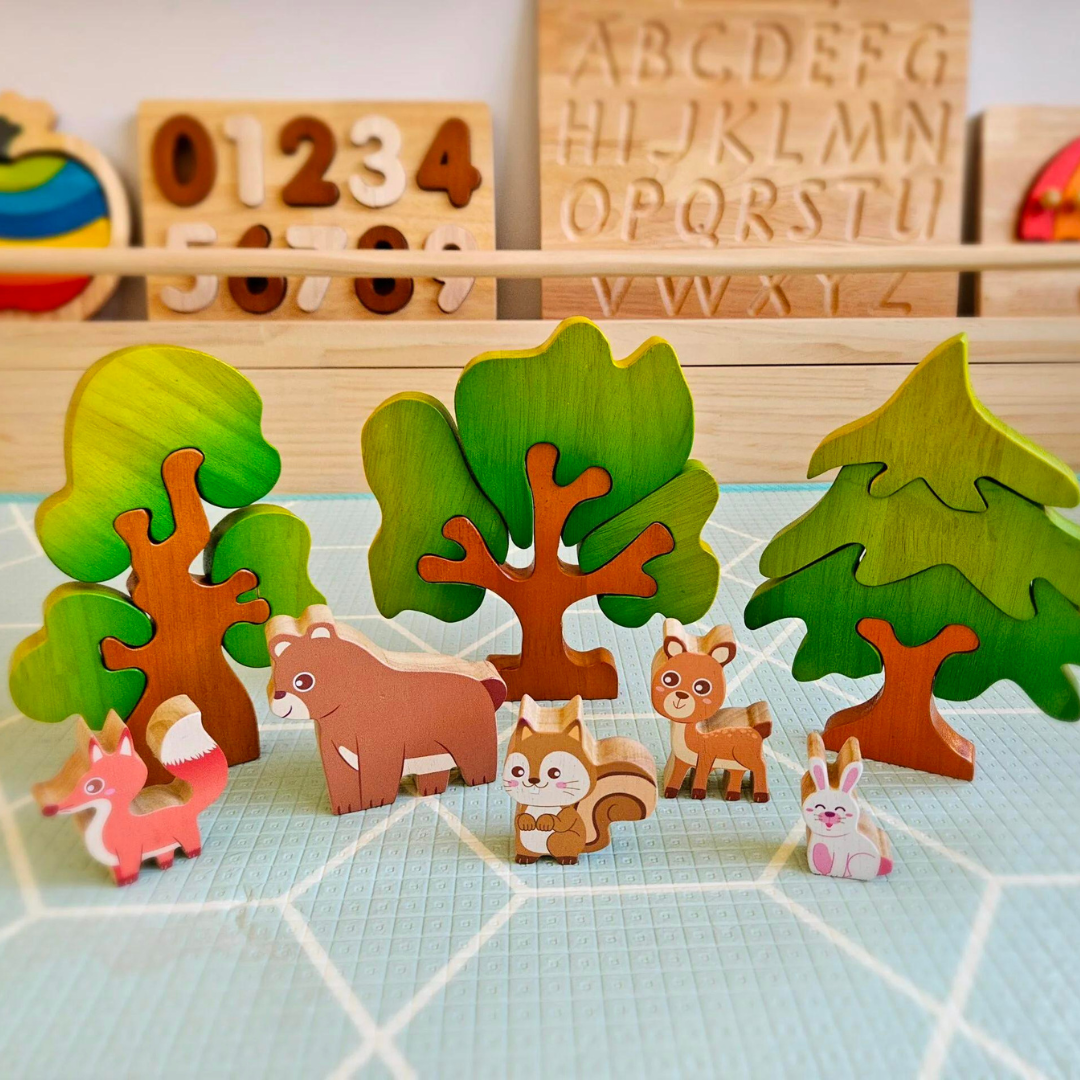 Woodland Animal Play Set