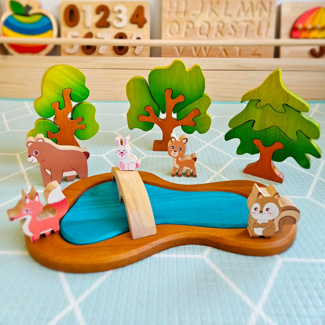 Woodland Animal Play Set