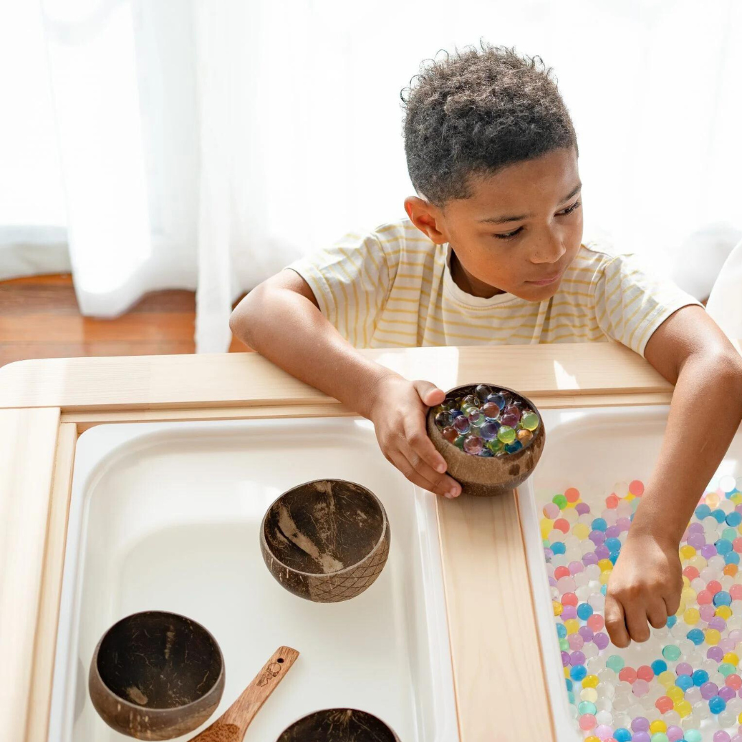 Patterned Coconut Bowls