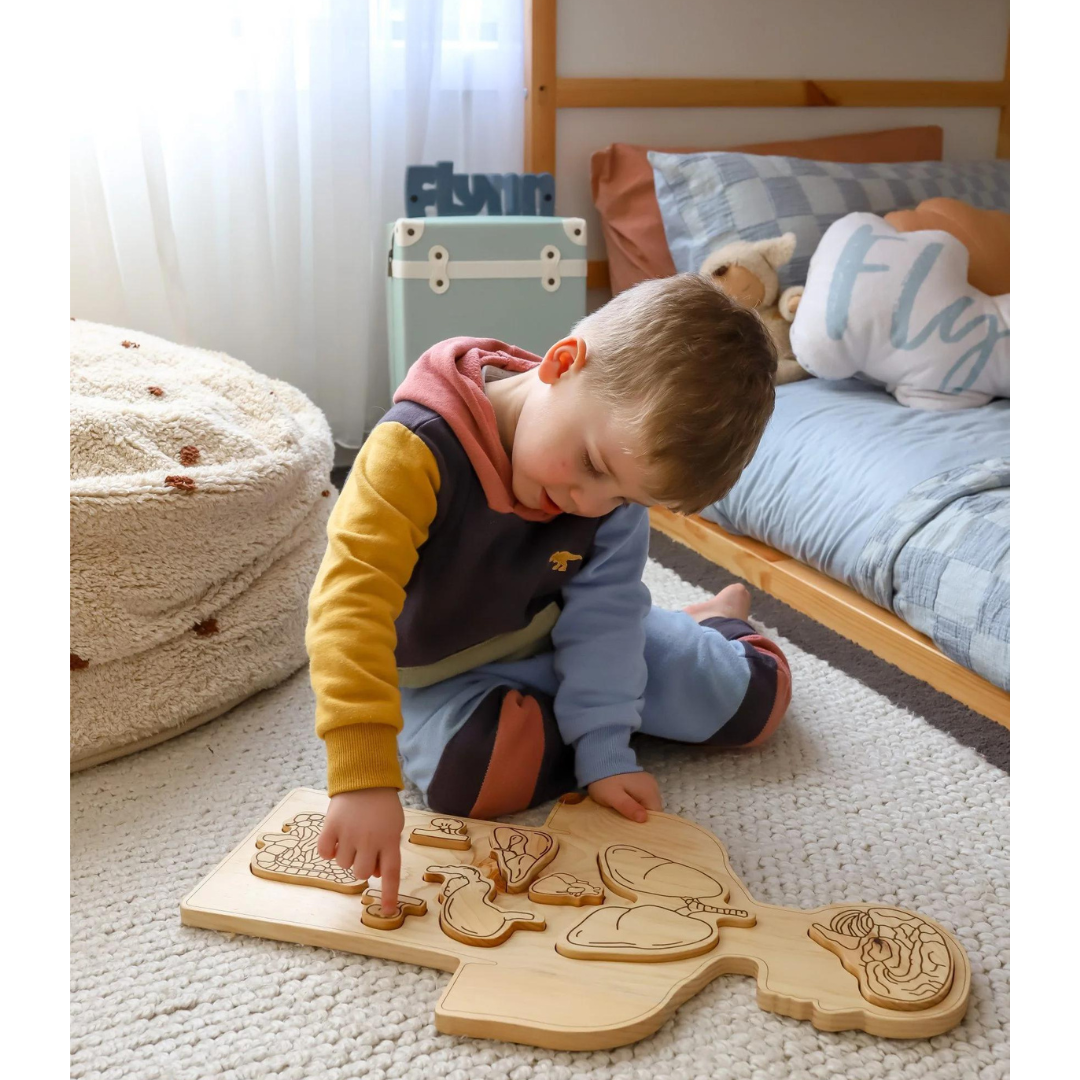 Wooden Anatomy Puzzle