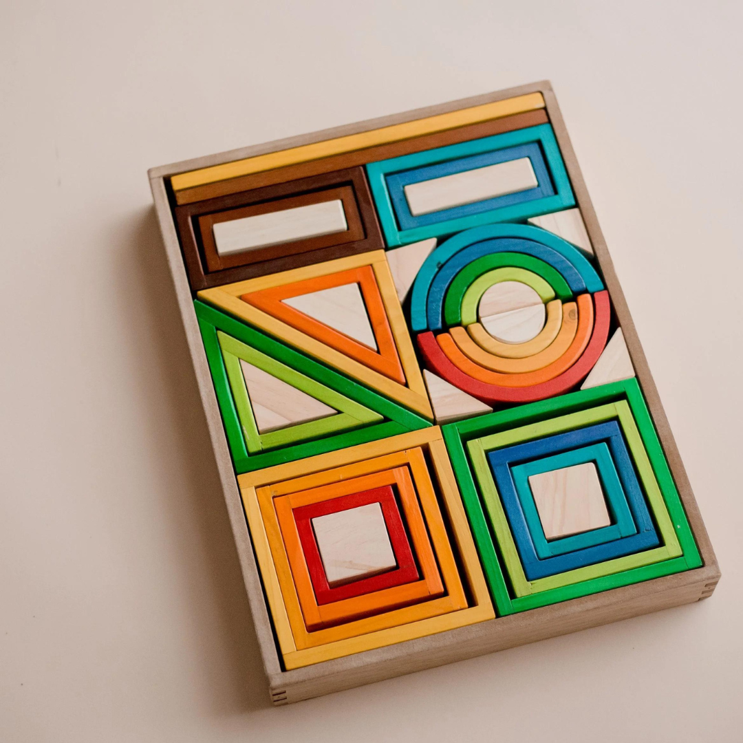 Rainbow Nesting Blocks