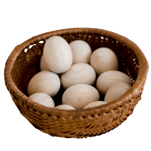 DIY Wooden Eggs