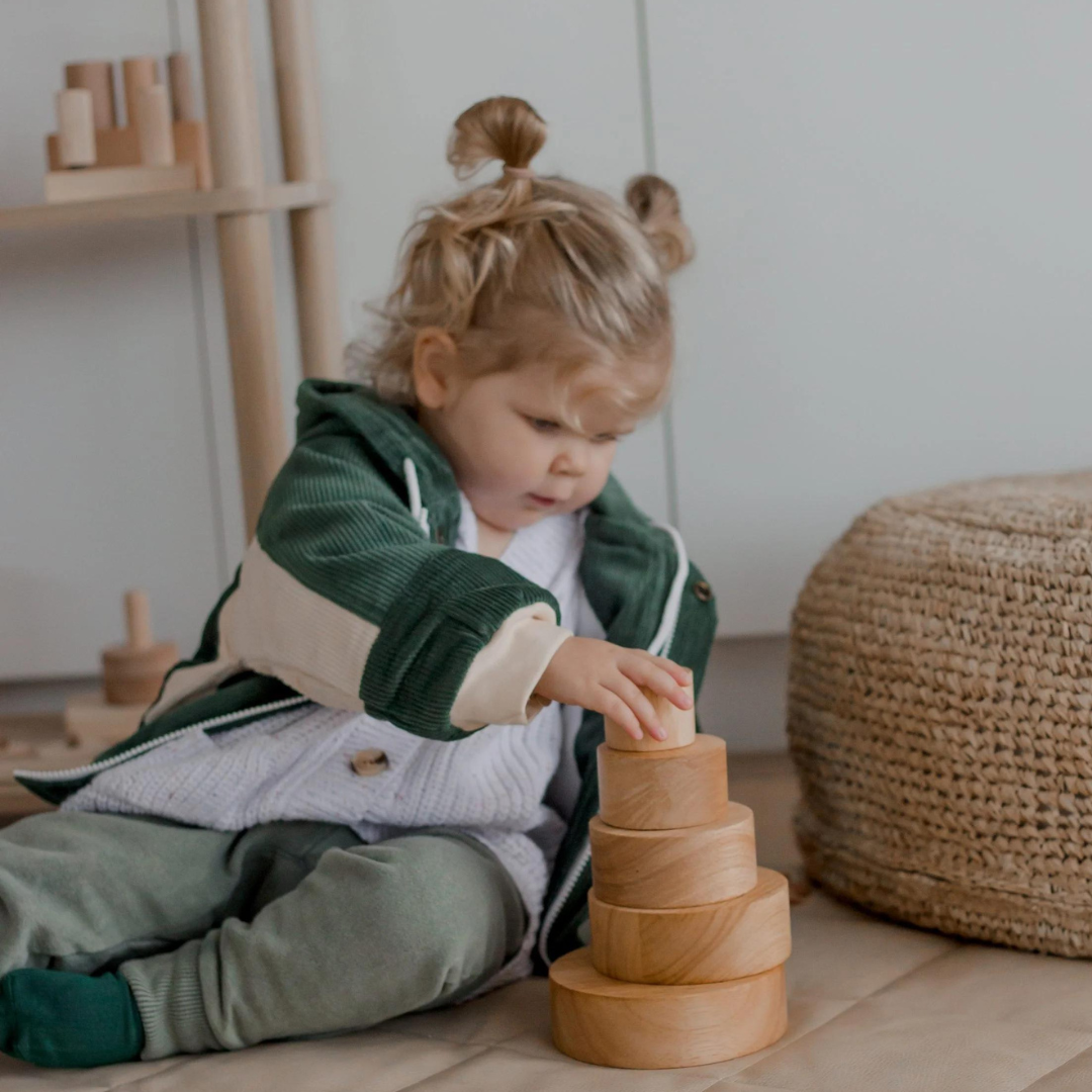 Natural Stacking Bowls
