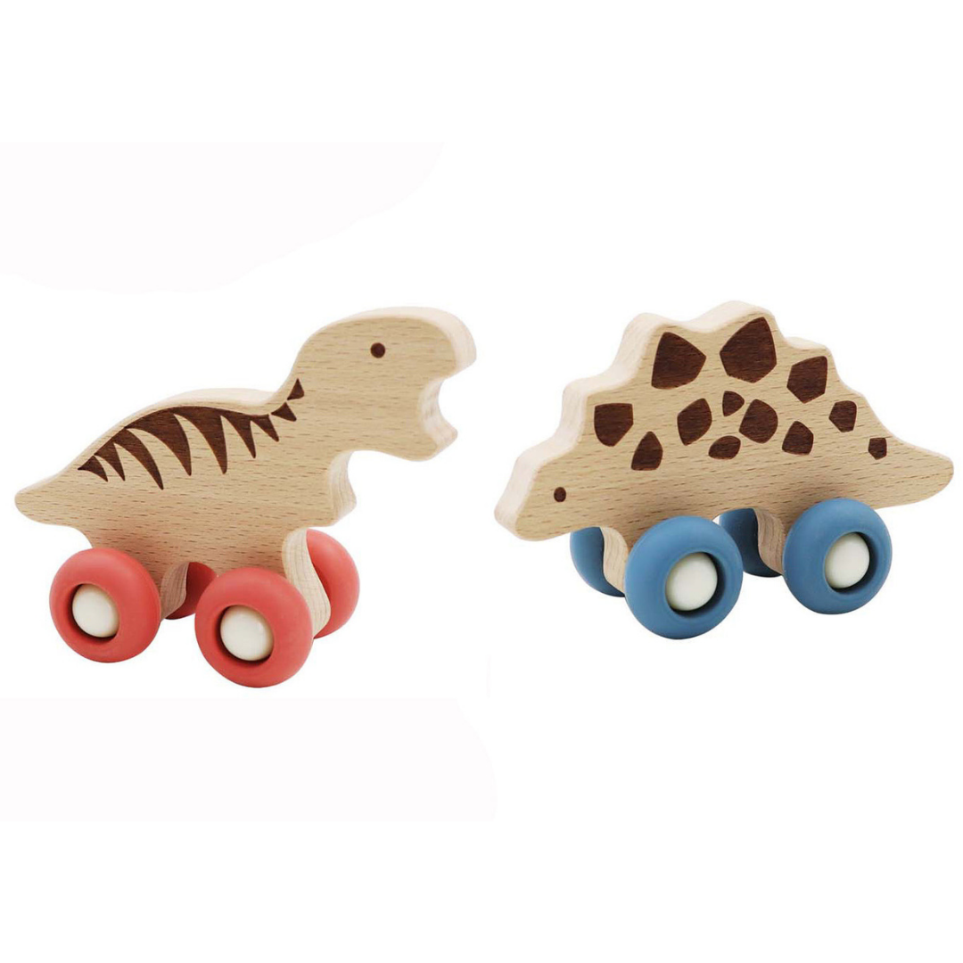 Ecowheels Dinosaur Movers Tyrannosaurus & Stegosaurus