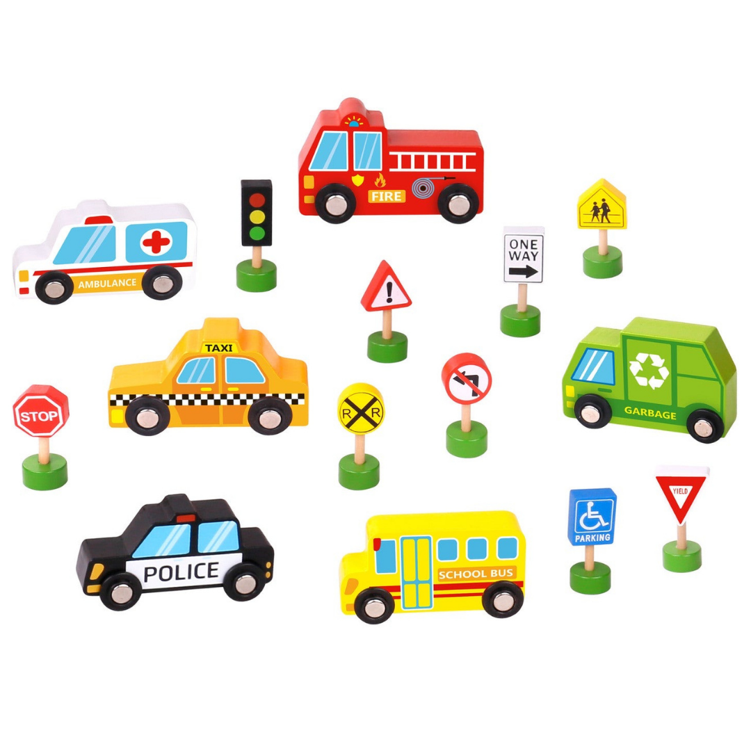 Transportation Vehicles & Street Signs