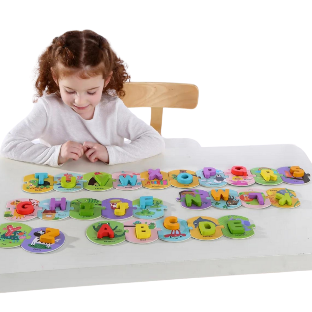 Alphabet Puzzle in Carry Box