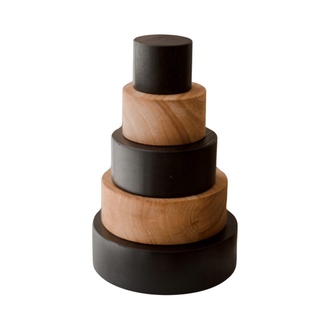 Contrast Colour Stacking Bowls