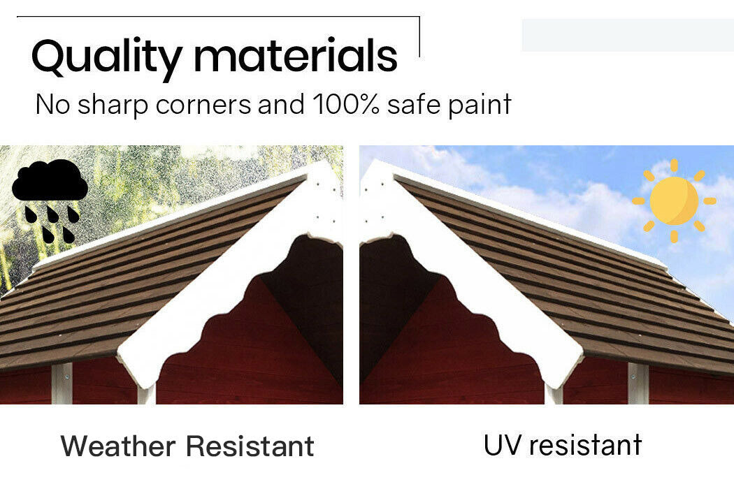 Wooden Cottage Cubby House