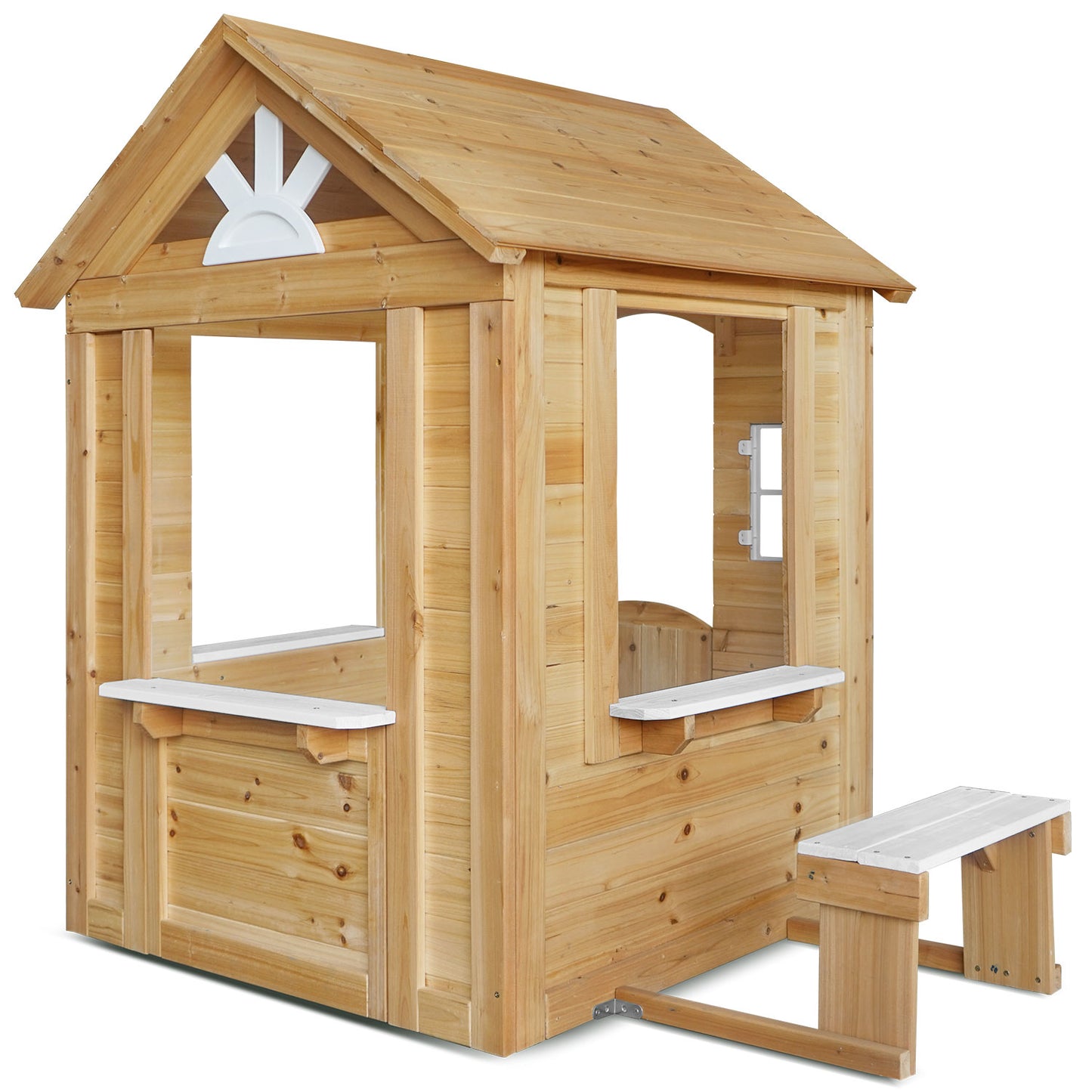 Kids Cubby House Natural