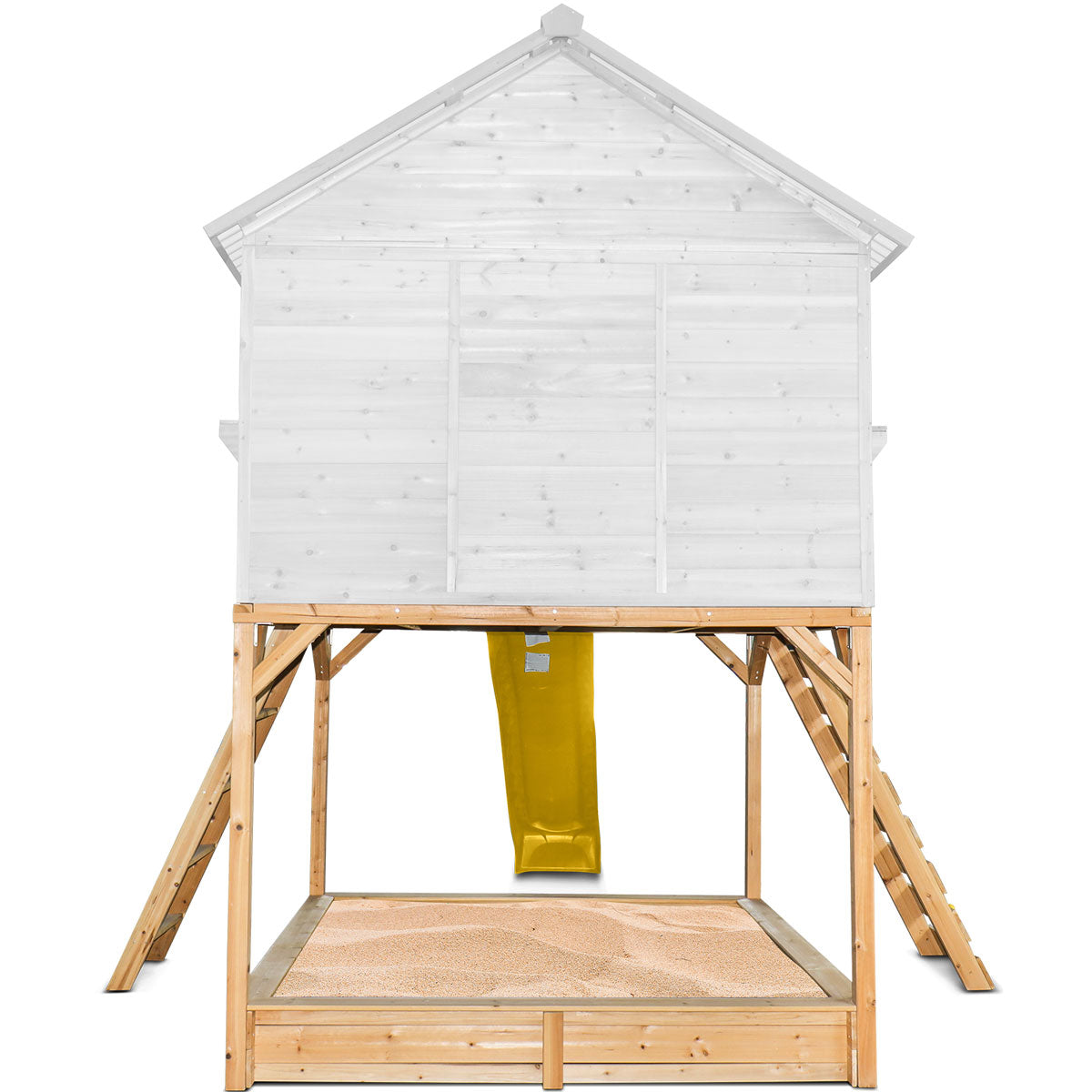 Winchester Cubby House + Yellow Slide