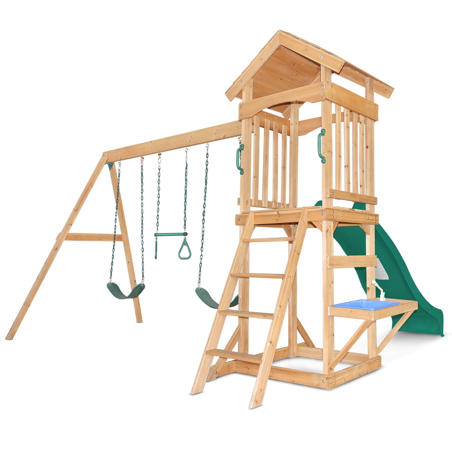Albert Park Play Centre with Green Slide
