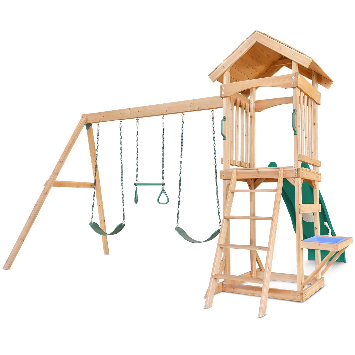 Albert Park Play Centre with Green Slide
