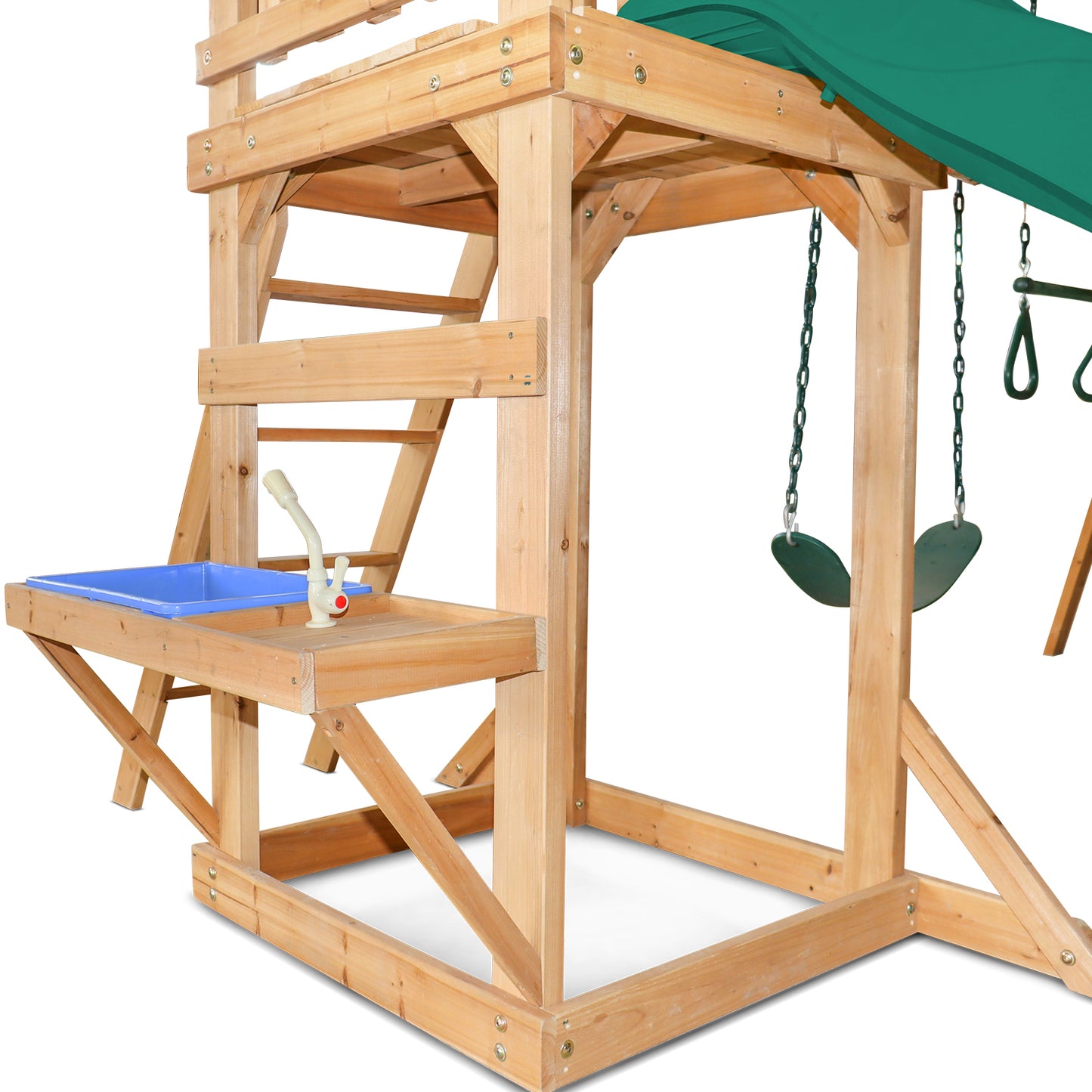 Albert Park Play Centre with Green Slide