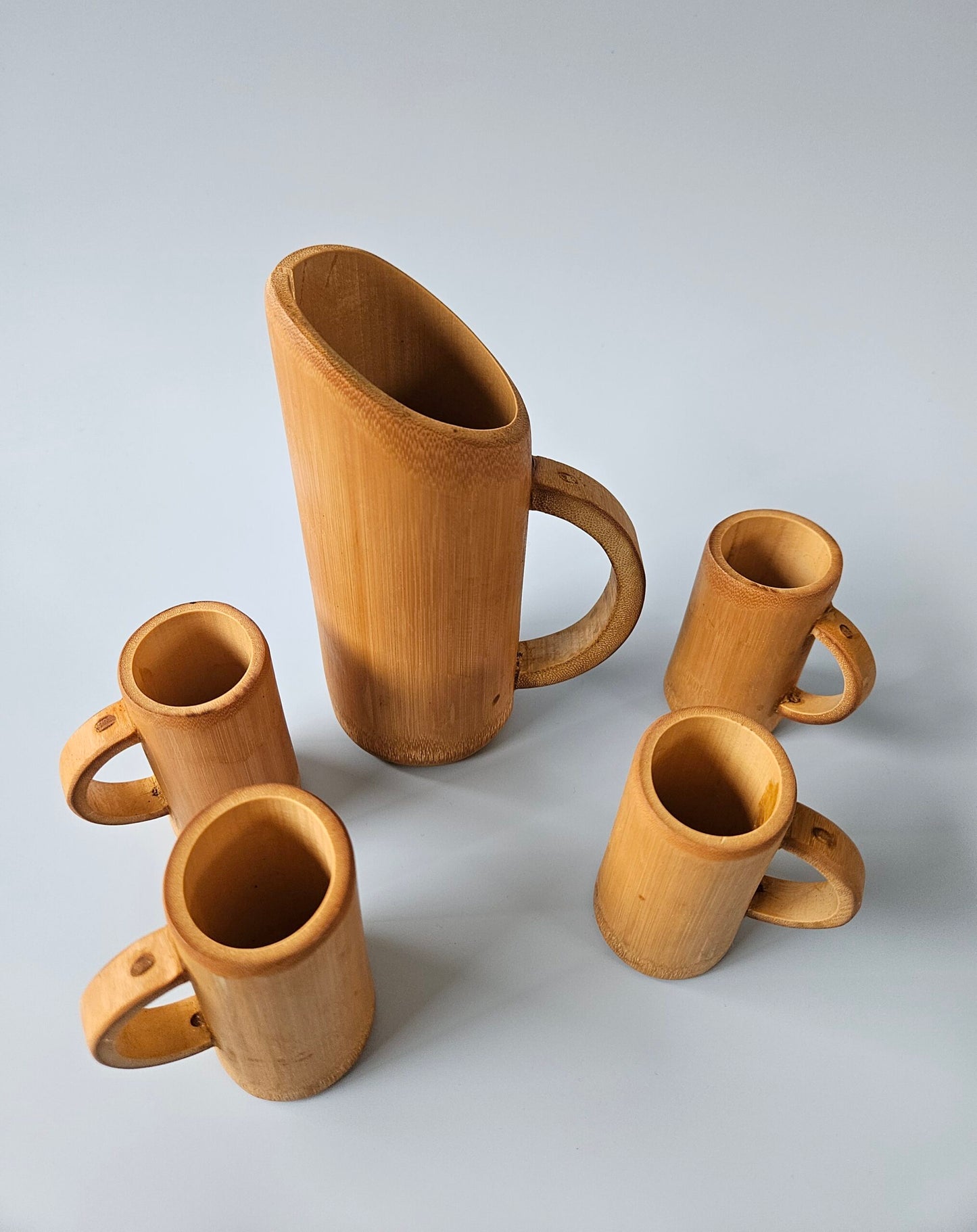 Bamboo Jug and Cup Set