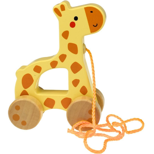 Wooden Pull Along - Giraffe