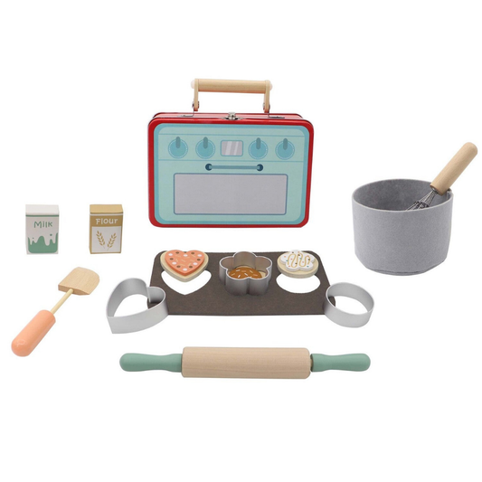 Cookie Baking Playset in Tin Case