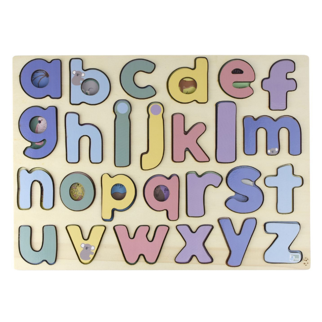 Australian Animals A-Z Lowercase Alphabet Puzzle