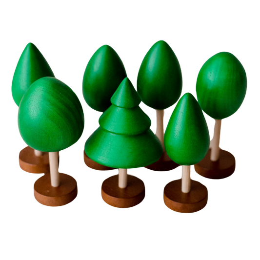 Wooden Tree Play Set