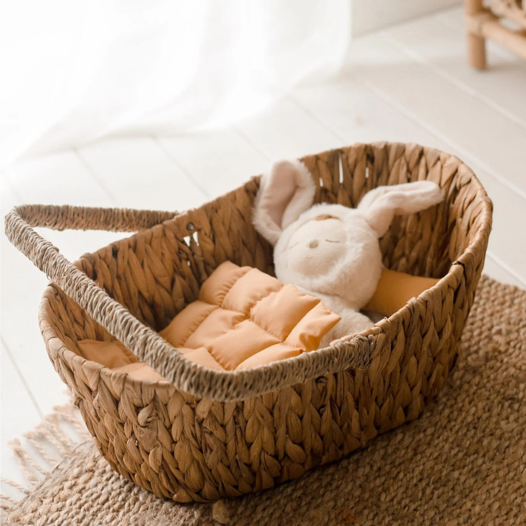 Wicker Dolls Basket