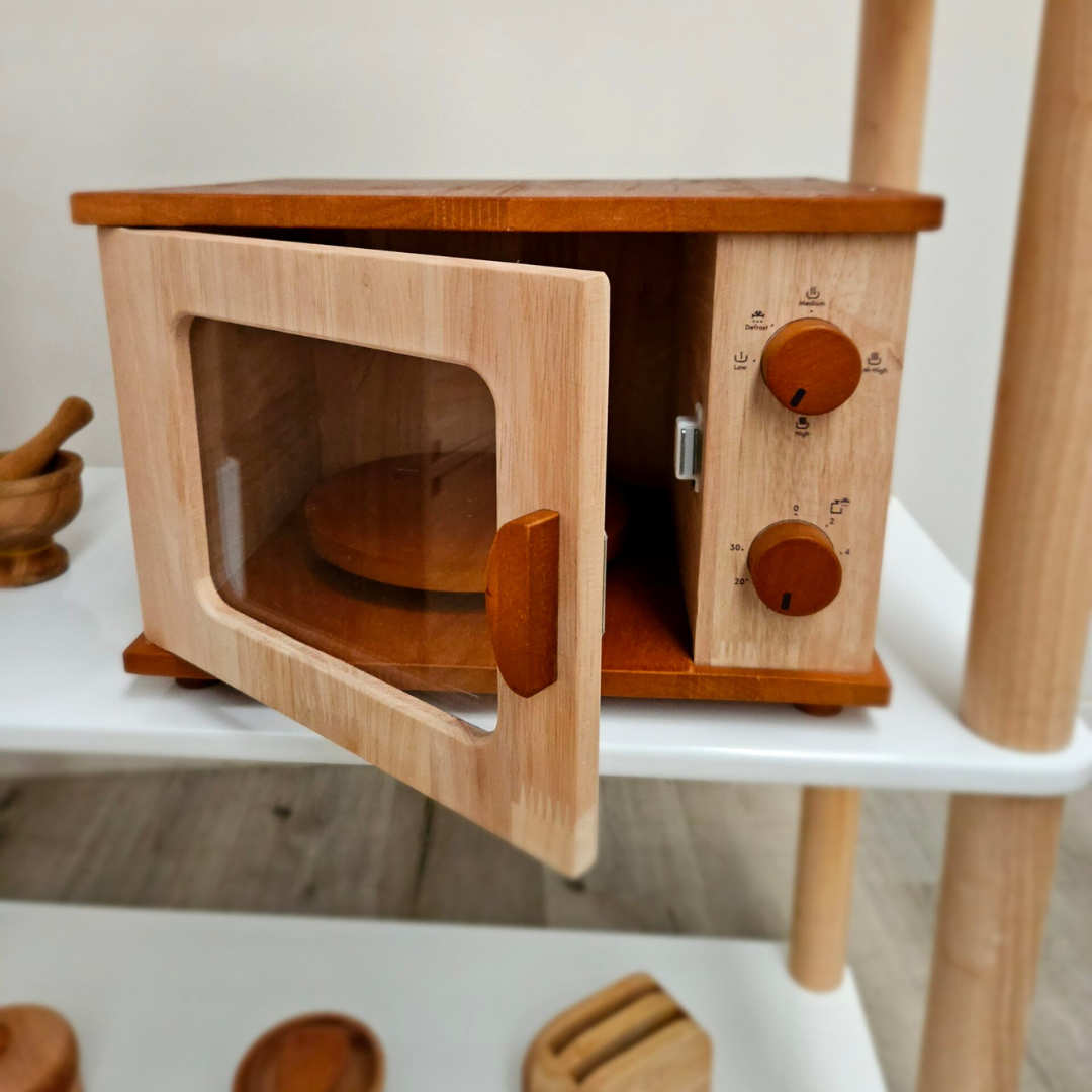 Wooden Microwave Oven