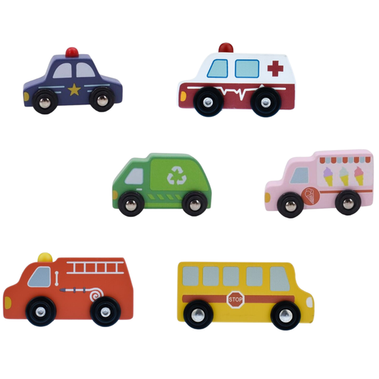 Wooden Transportation Set