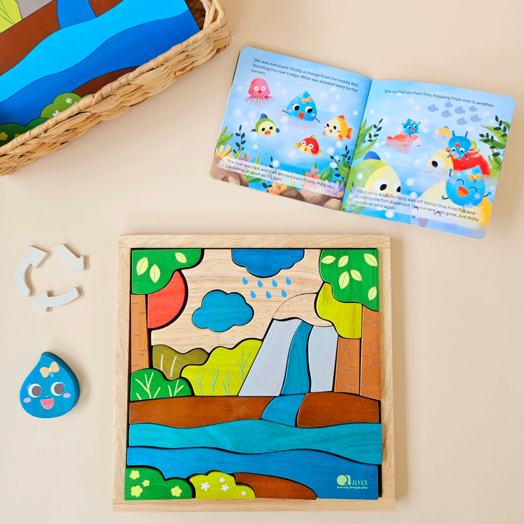 Water Cycle Story and Play Set