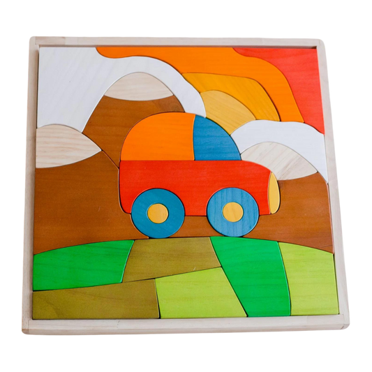 Car Puzzle Play Set