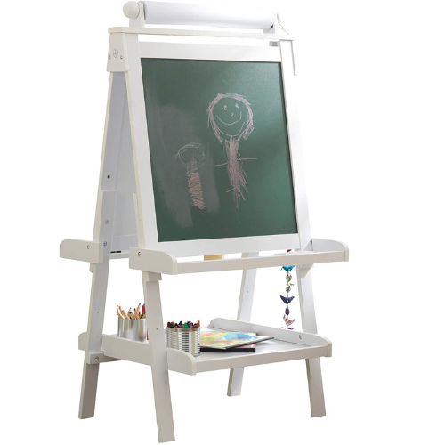 White Deluxe Wooden Easel