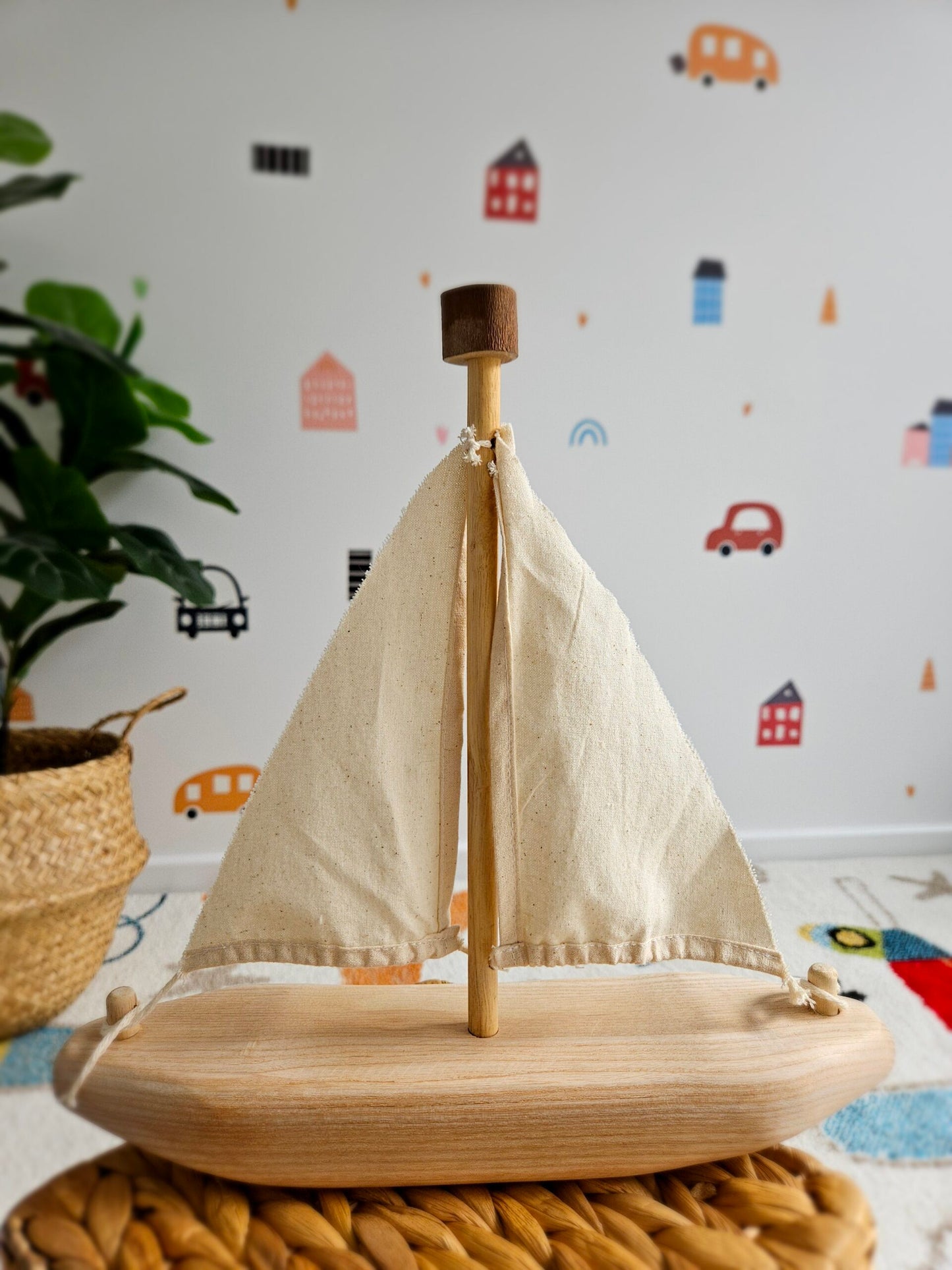 EcoVoyager Recycled Tree Sailing Boat