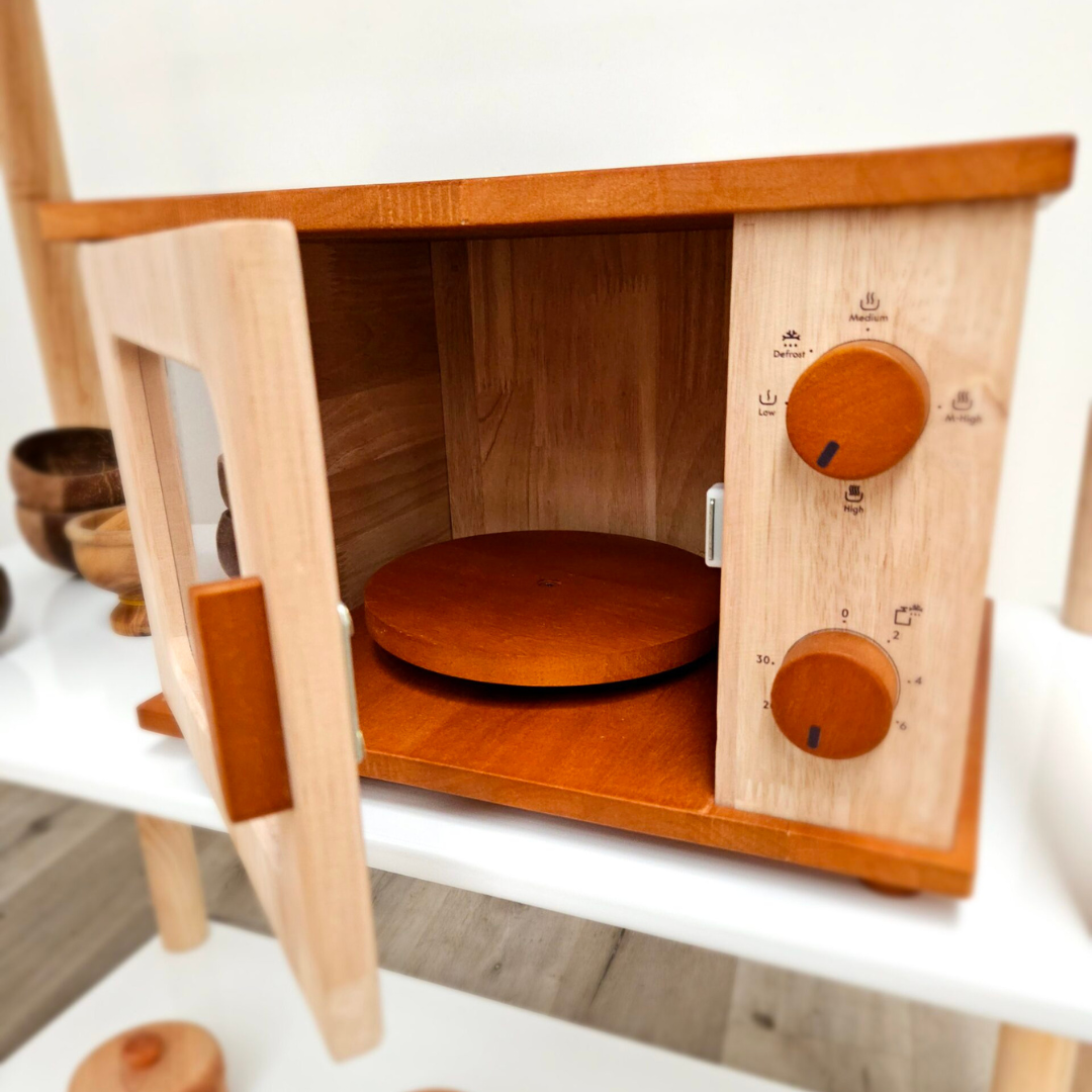 Wooden Microwave Oven