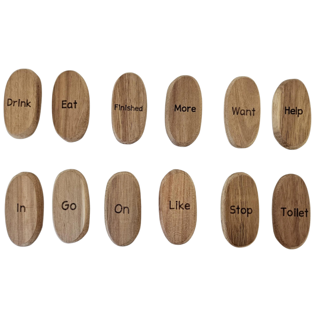 Sign Language Basic Words set of 12