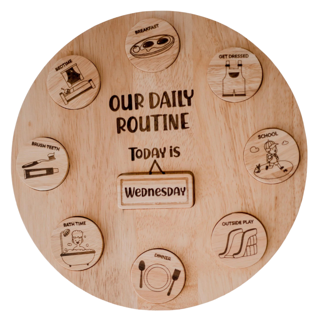 Daily Routine Circle – Playful Eco