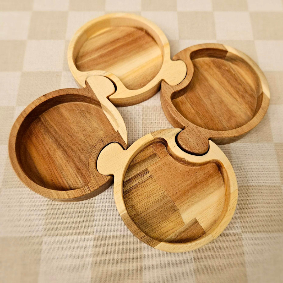 Round Puzzle trays