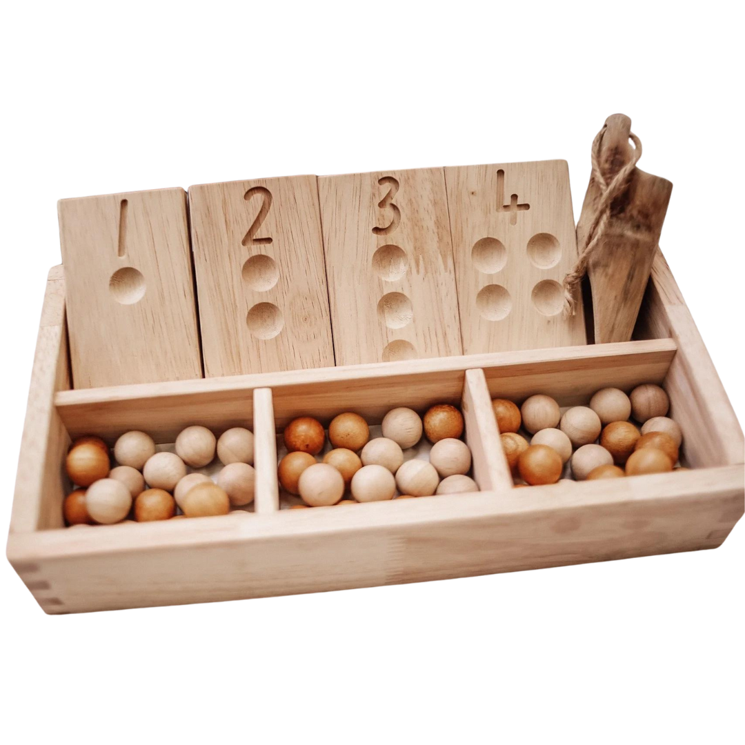 Montessori Sorting Trays set of 3