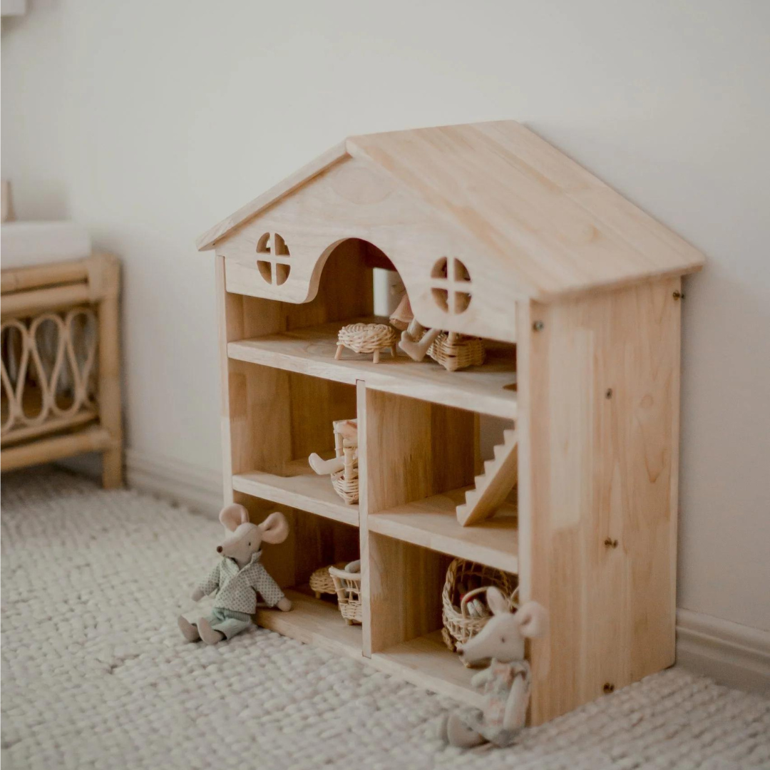 Classic Wooden Dollhouse