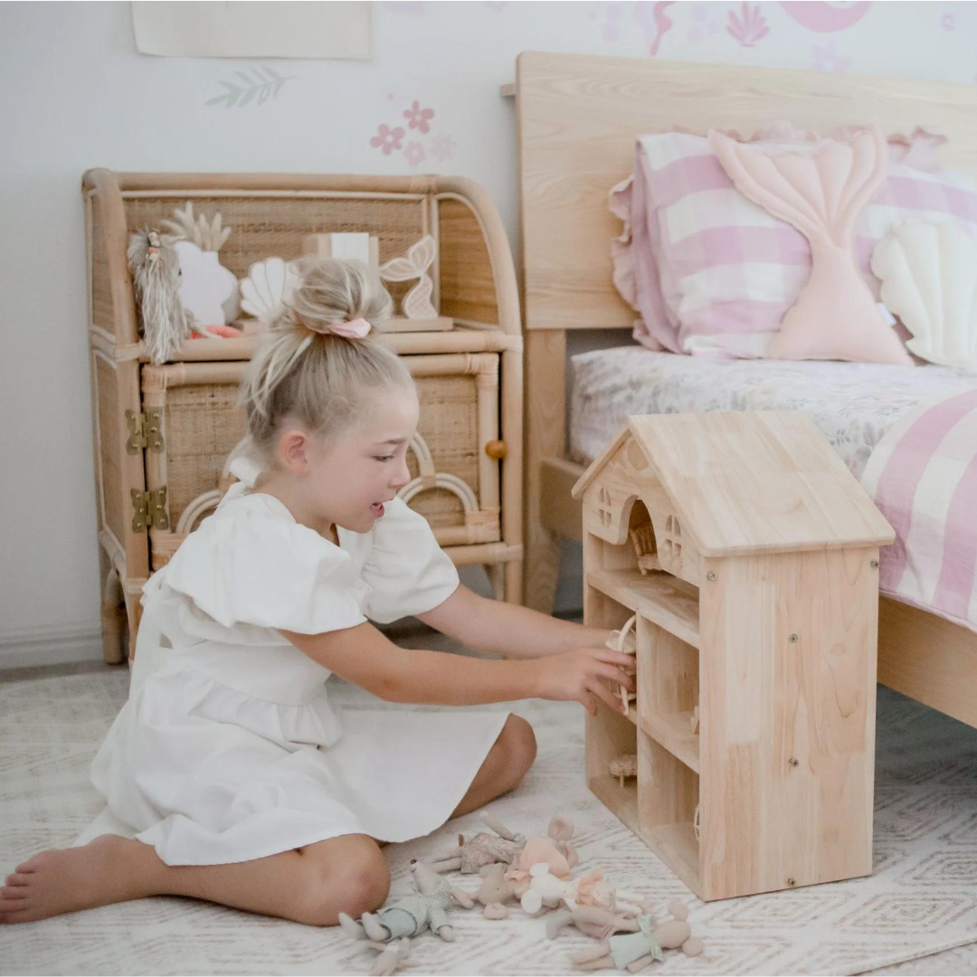 Classic Wooden Dollhouse