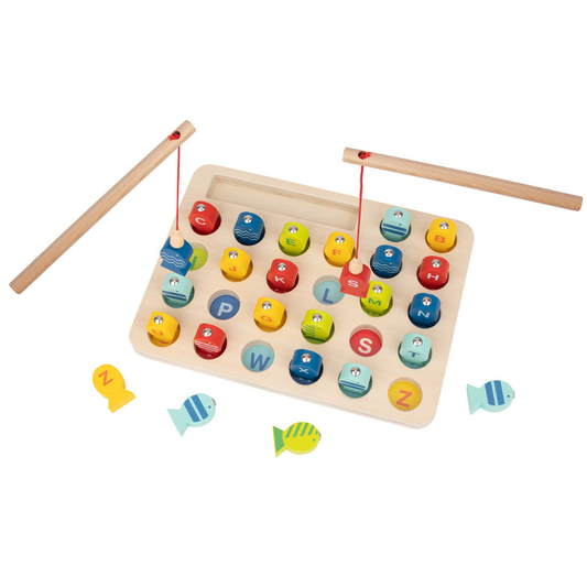 Magnetic Fishing Game With Alphabet