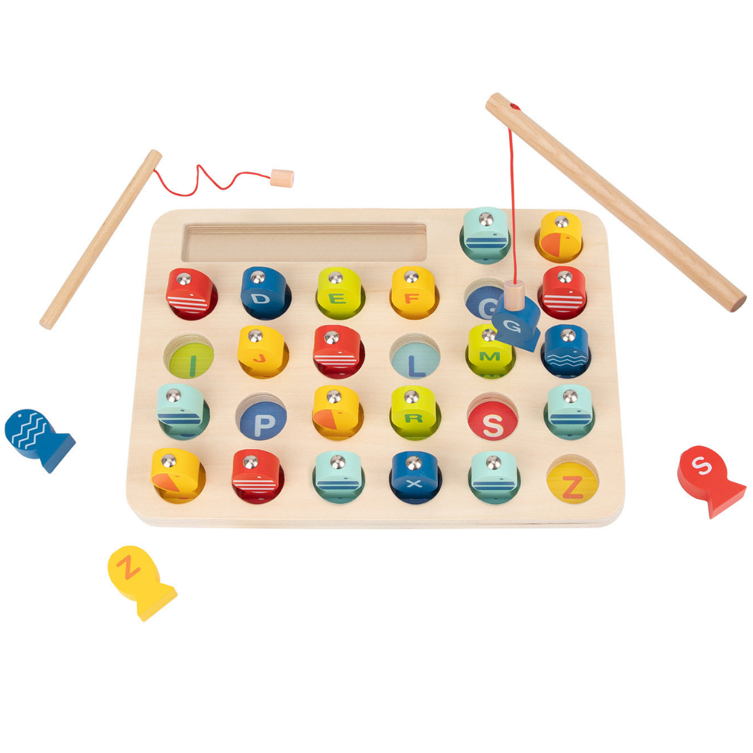 Magnetic Fishing Game With Alphabet