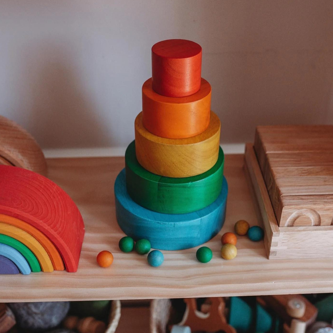 Coloured Nesting and Stacking bowls